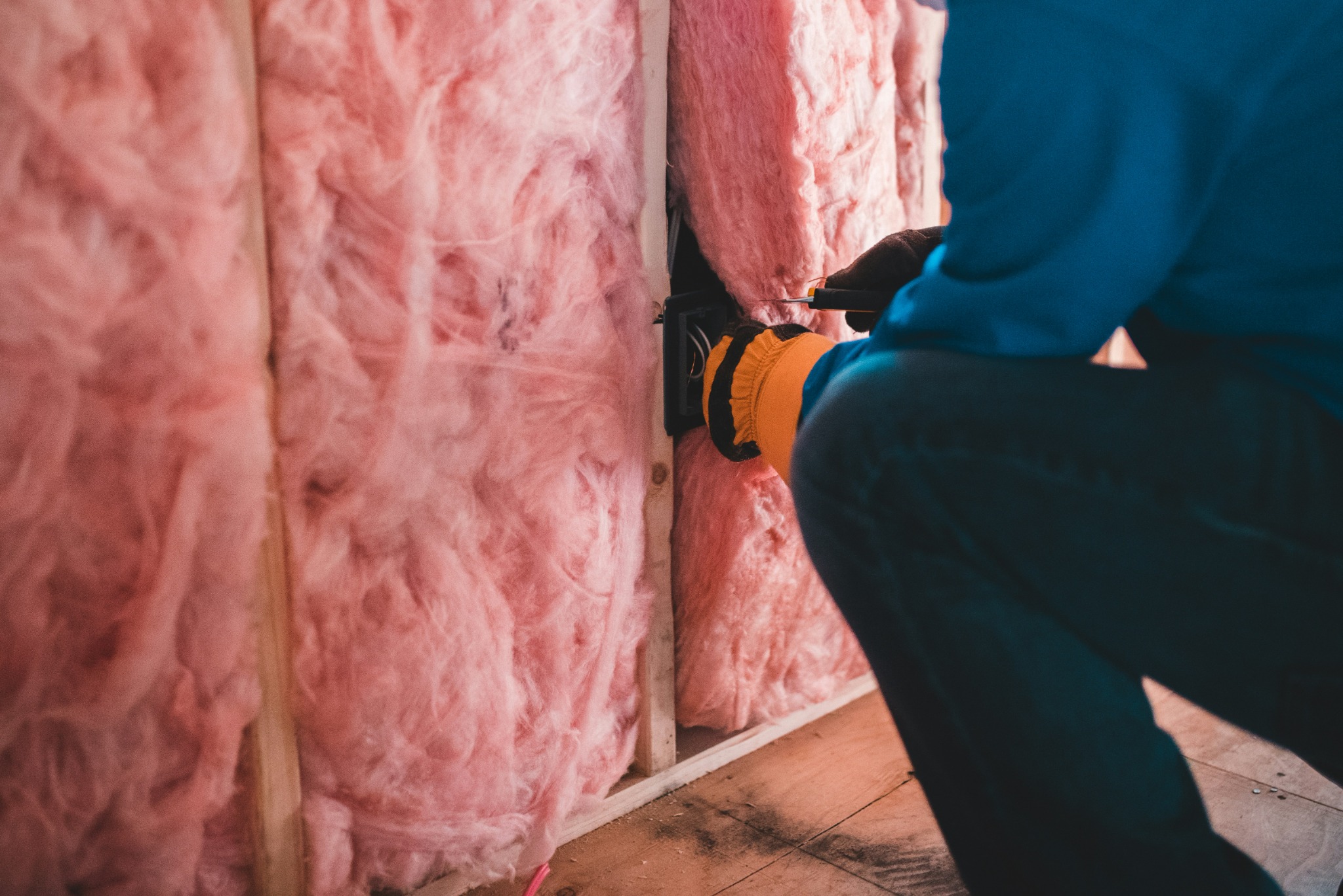 Insulation installation